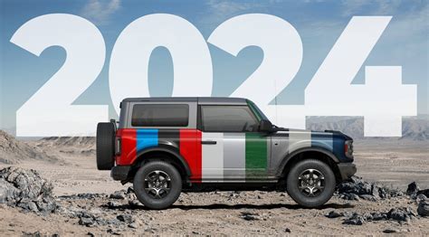 ford bronco 2024 colors